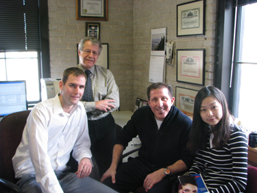 interns with Paul DiGrigoli